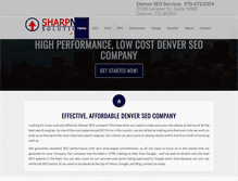 Tablet Screenshot of denverseoservice.com